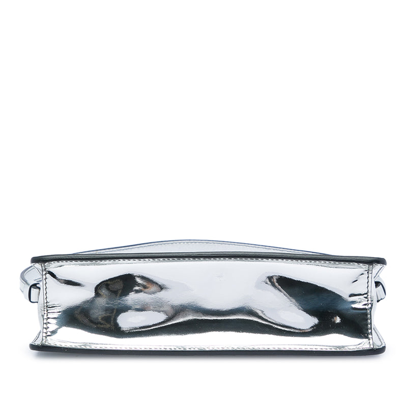 Mini Metallic Spazzolato Tria Shoulder Bag - Image 3