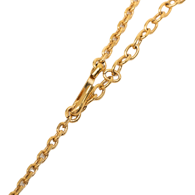 CC Resin Faux Pearl Pendant Necklace - Image 4