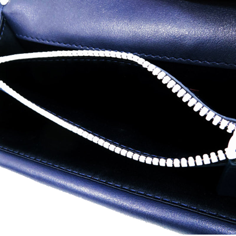 Smooth Calfskin Colorblock Free Rockstud Spike Crossbody - Image 10