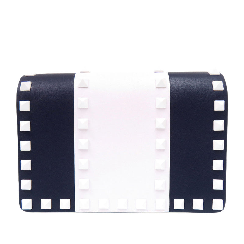 Smooth Calfskin Colorblock Free Rockstud Spike Crossbody - Image 2