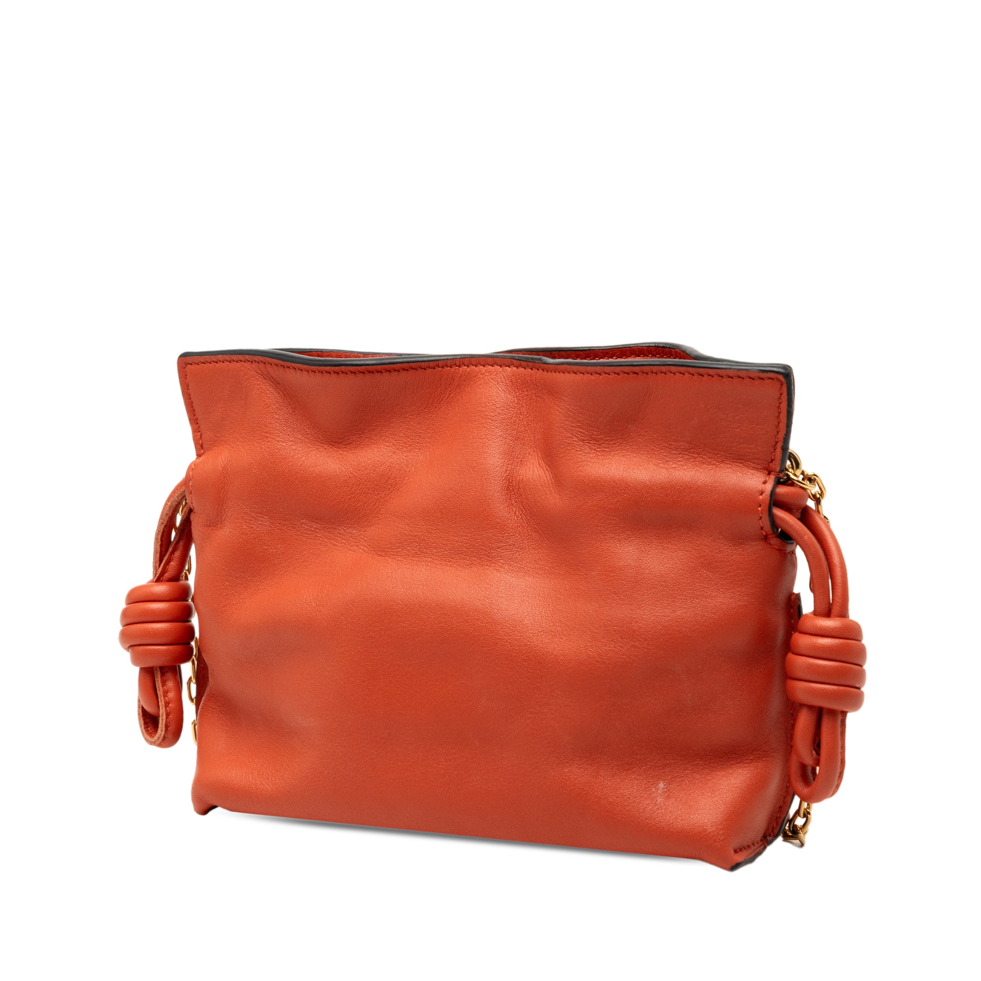 Nano Leather Flamenco Knot Chain Crossbody - Image 2