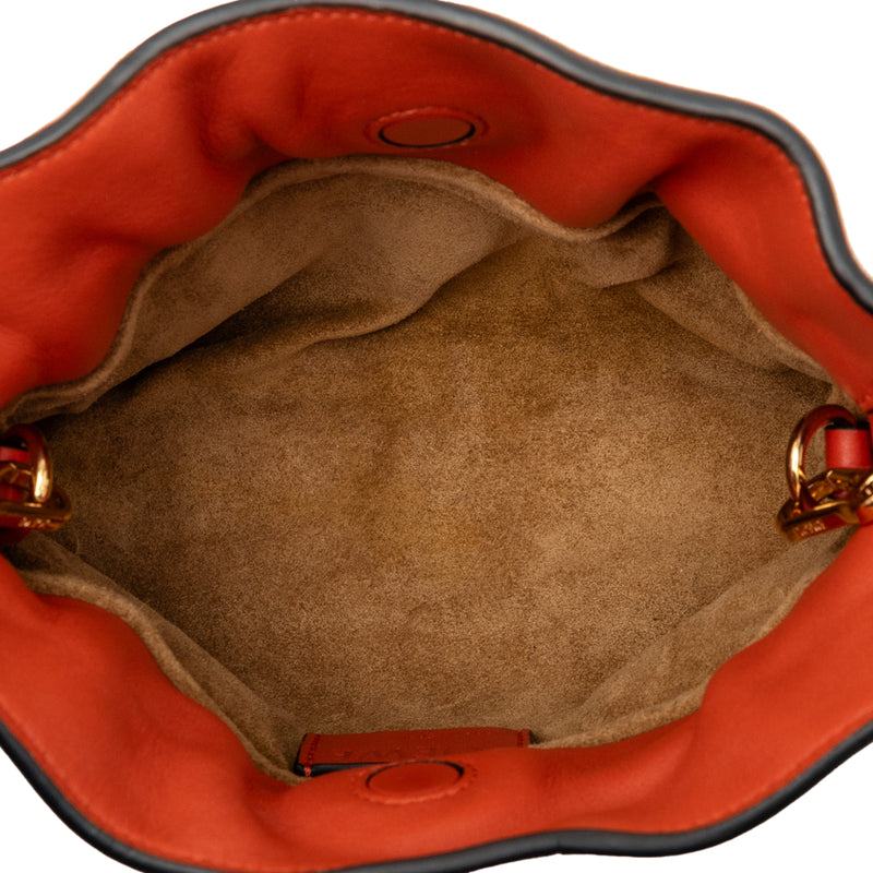 Nano Leather Flamenco Knot Chain Crossbody - Image 4