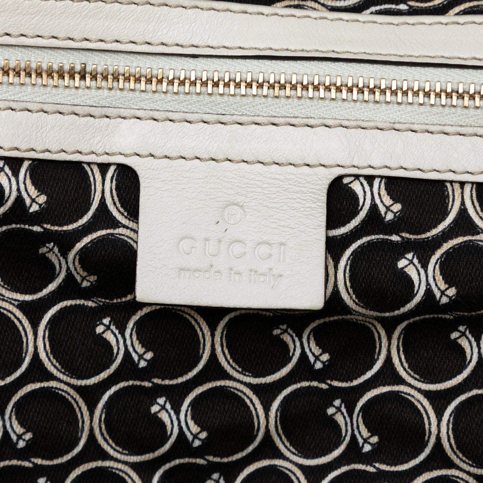 Leather Horsebit Nail Boston Bag - Image 5