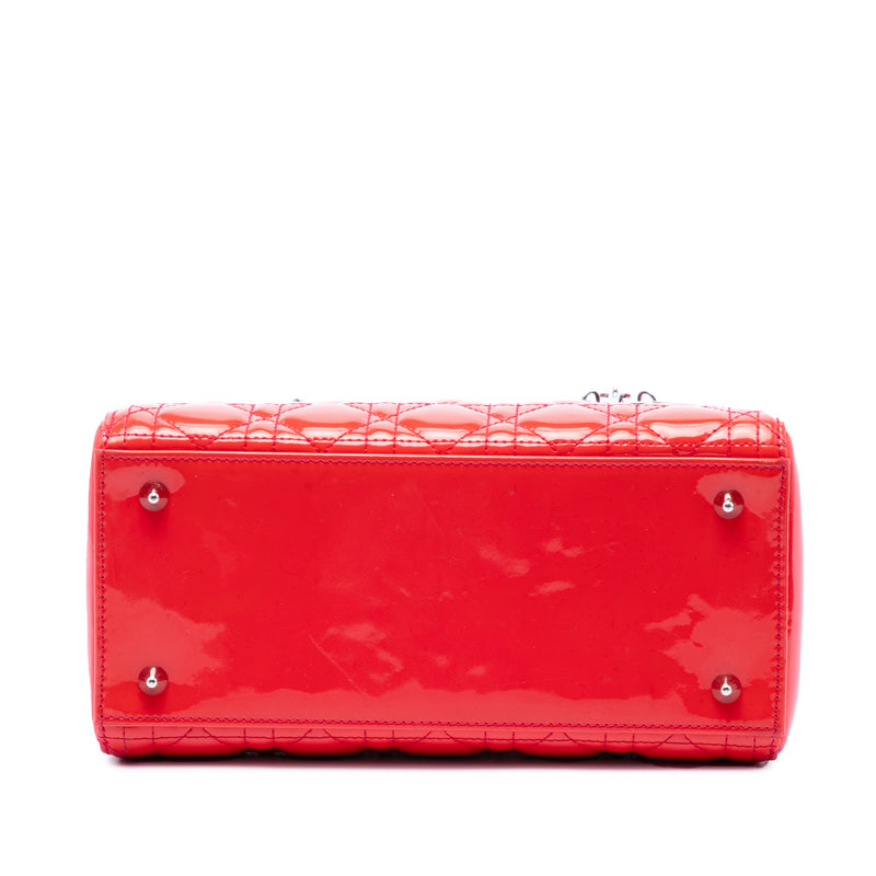 Medium Patent Cannage Lady Dior - Image 3