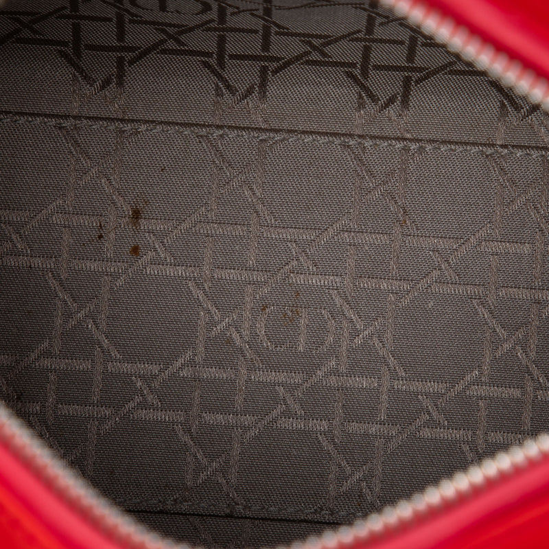 Medium Patent Cannage Lady Dior - Image 4