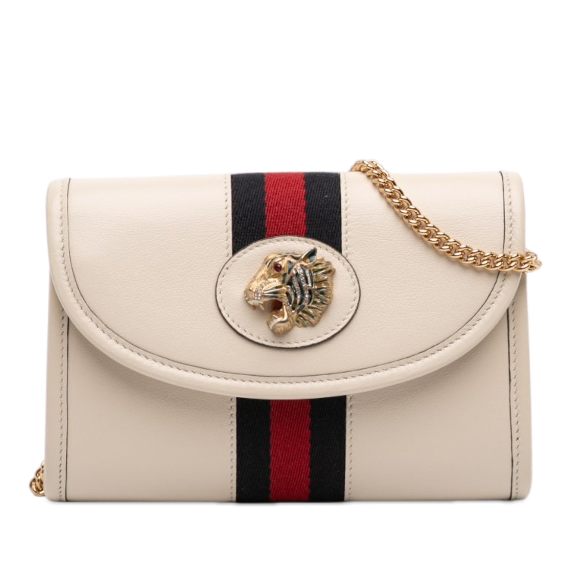 Mini Calfskin Rajah Web Chain Crossbody - Image 1