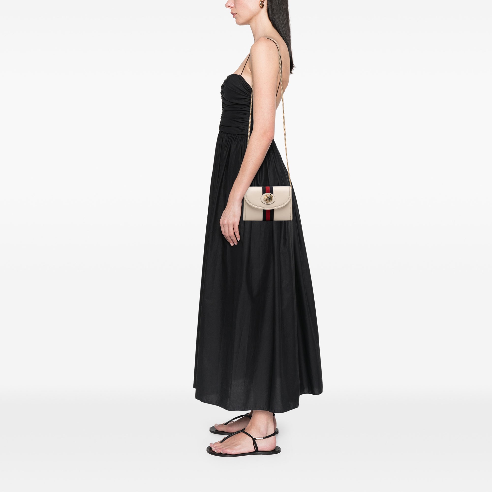 Mini Calfskin Rajah Web Chain Crossbody - Image 6