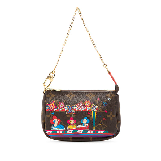 Monogram Vivienne Christmas Mini Pochette Accessoires - Image 1