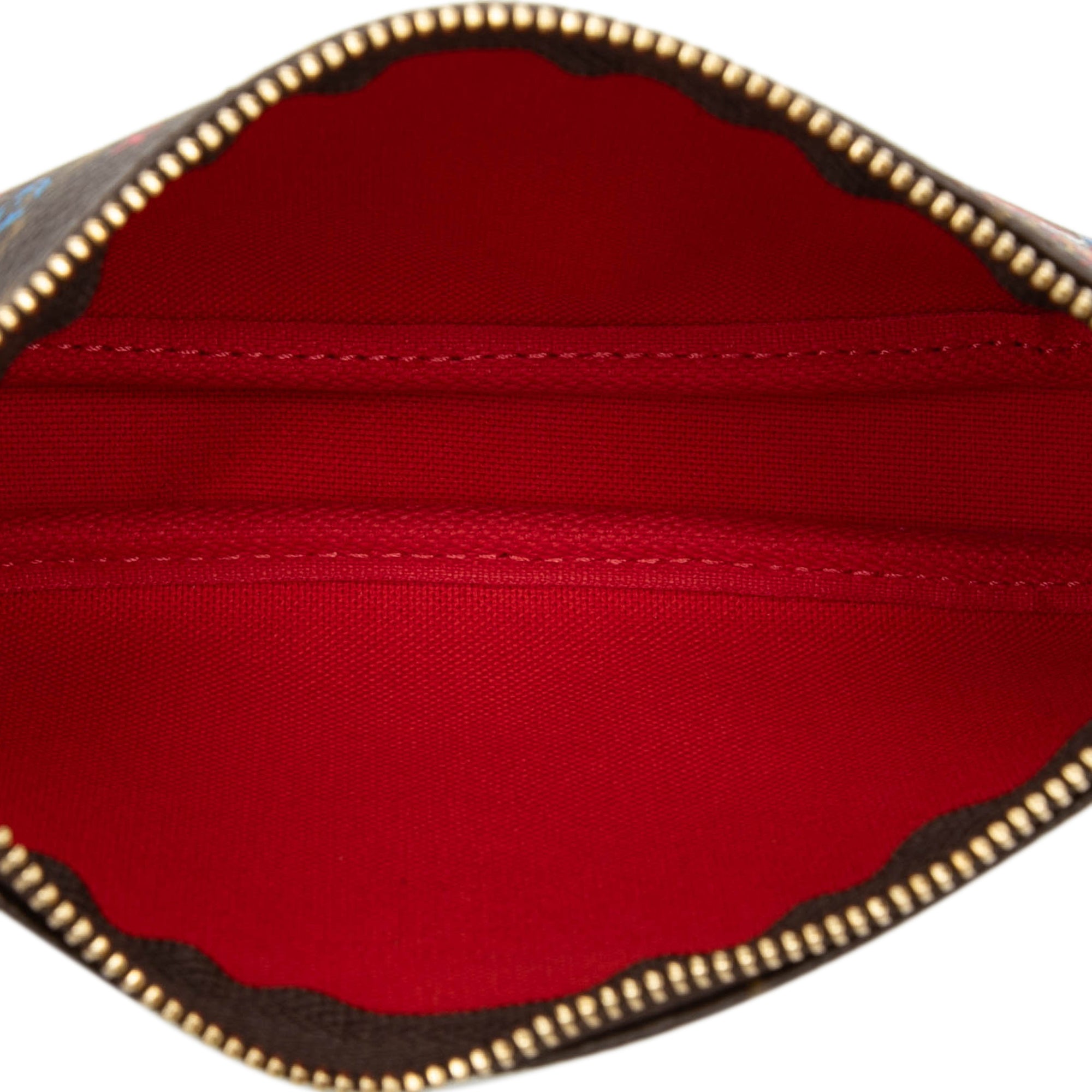 Monogram Vivienne Christmas Mini Pochette Accessoires - Image 4