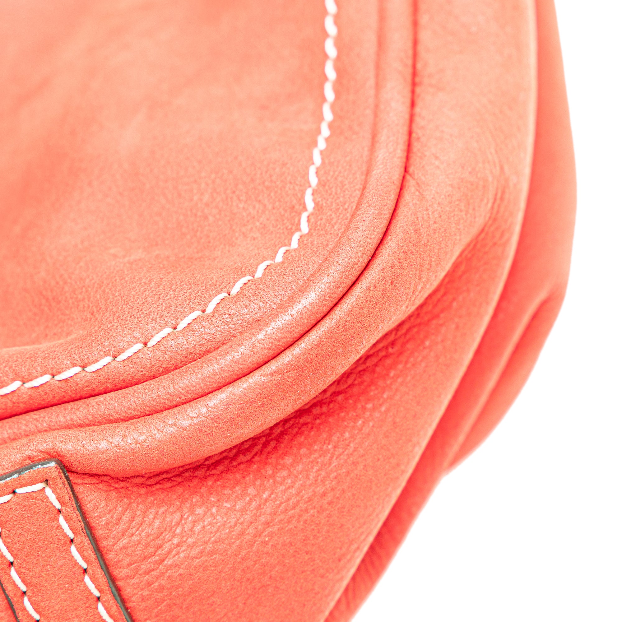 Nubuck Anagram Madrid Fringe Shoulder Bag - Image 10