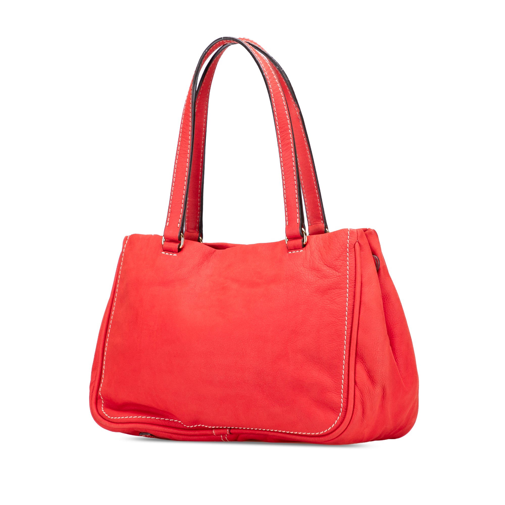 Nubuck Anagram Madrid Fringe Shoulder Bag - Image 2