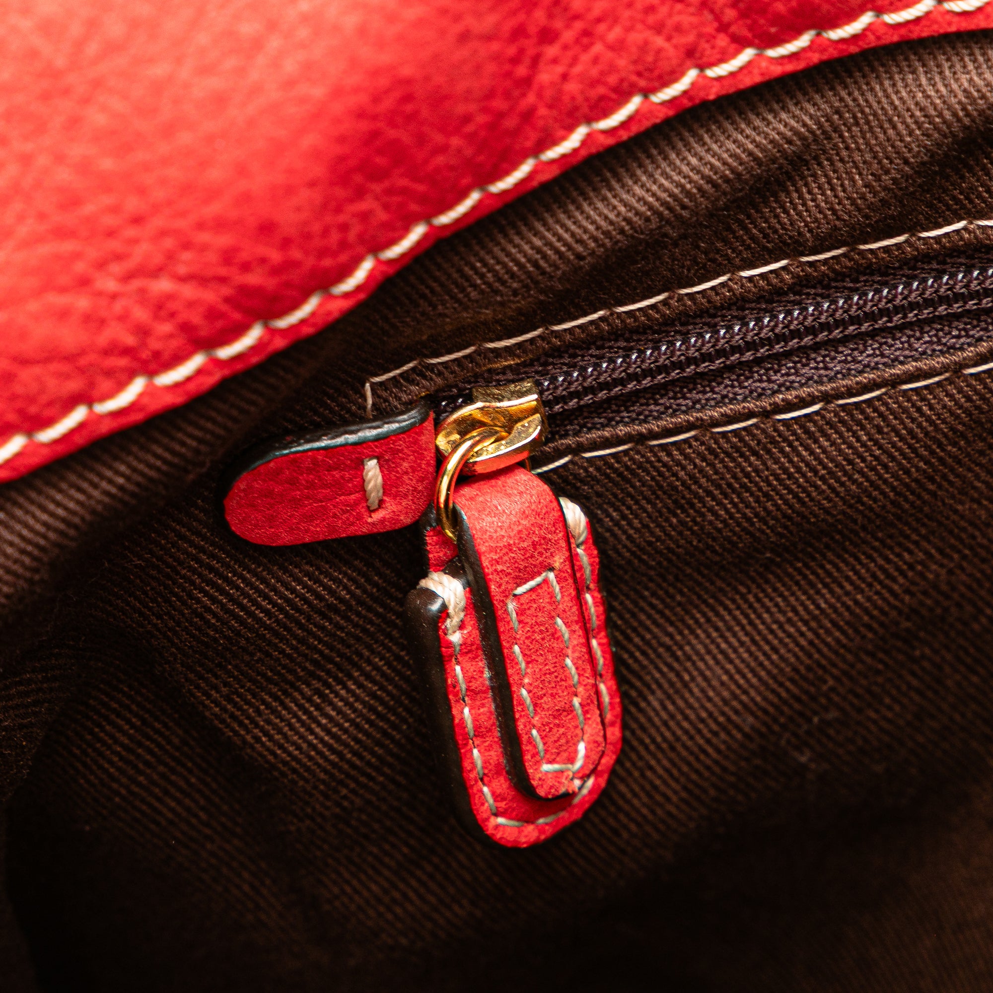 Nubuck Anagram Madrid Fringe Shoulder Bag - Image 8