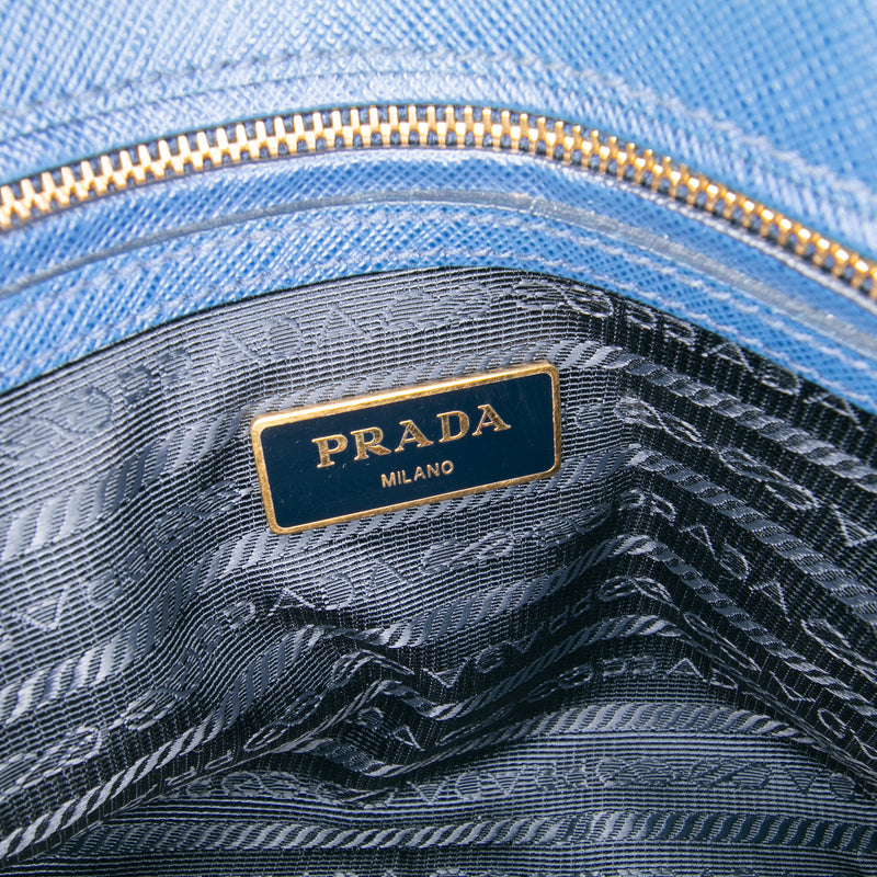 Small Saffiano Lux Promenade Satchel - Image 5