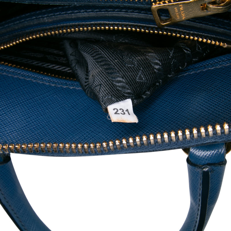 Small Saffiano Lux Promenade Satchel - Image 6