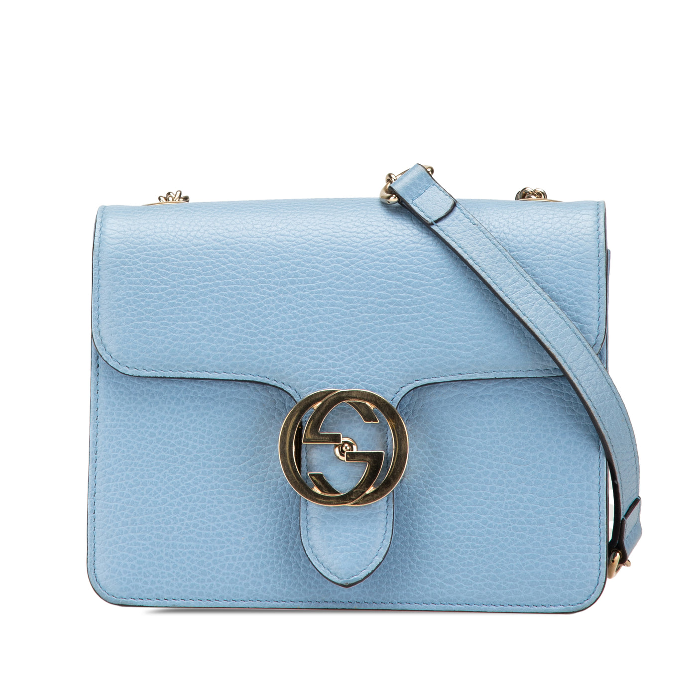 Small Dollar Calfskin Interlocking G Crossbody - Image 1