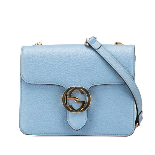 Small Dollar Calfskin Interlocking G Crossbody - Image 1
