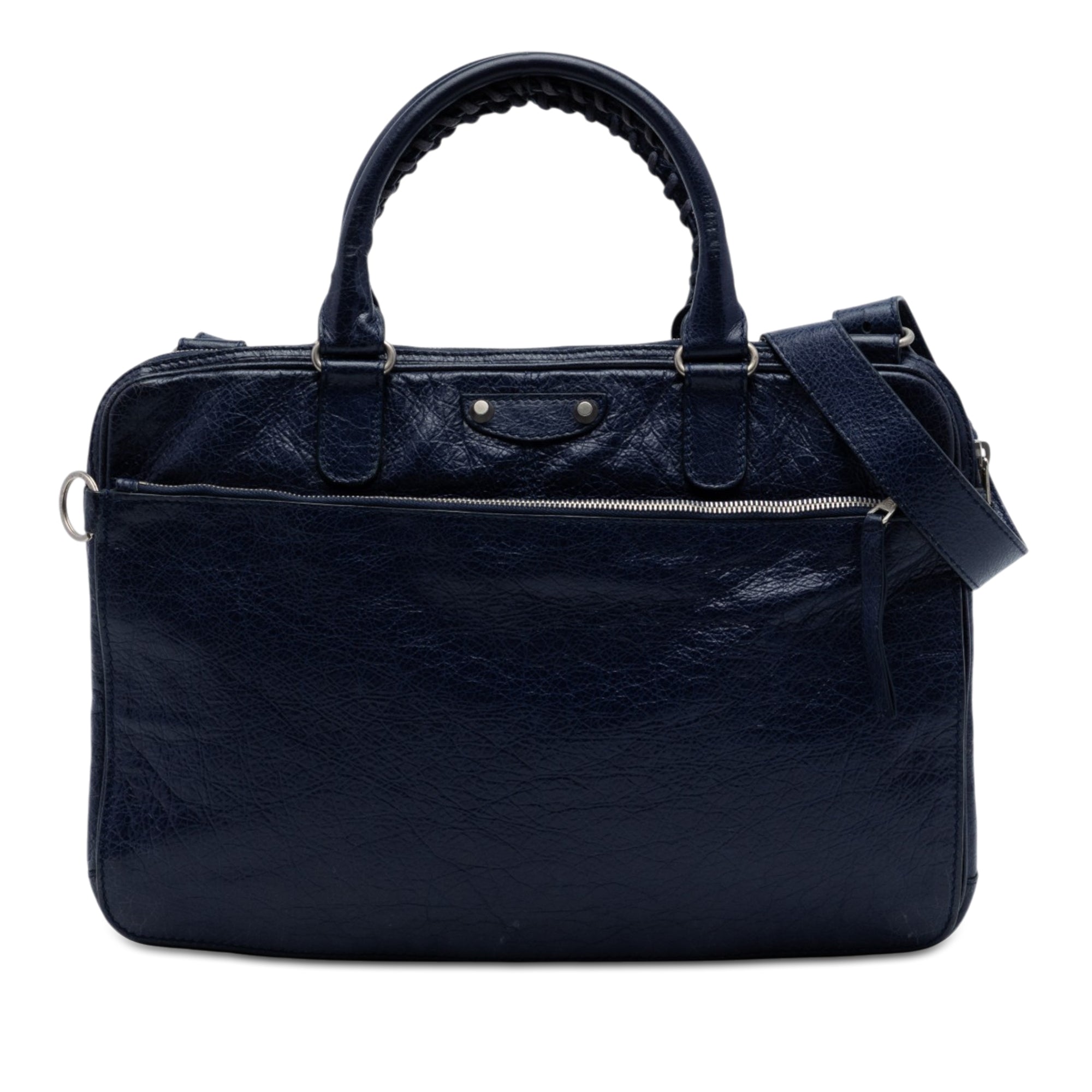 Lambskin Motocross Giant 12 Briefcase - Image 1