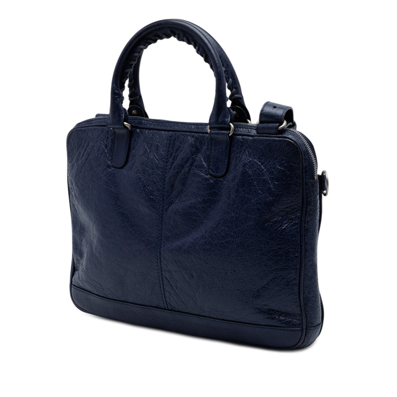 Lambskin Motocross Giant 12 Briefcase - Image 2