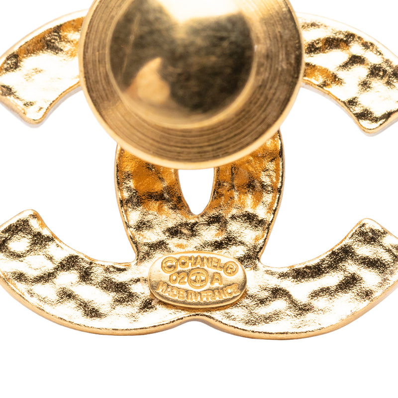 CC Enamel Gold Plated Brooch - Image 3