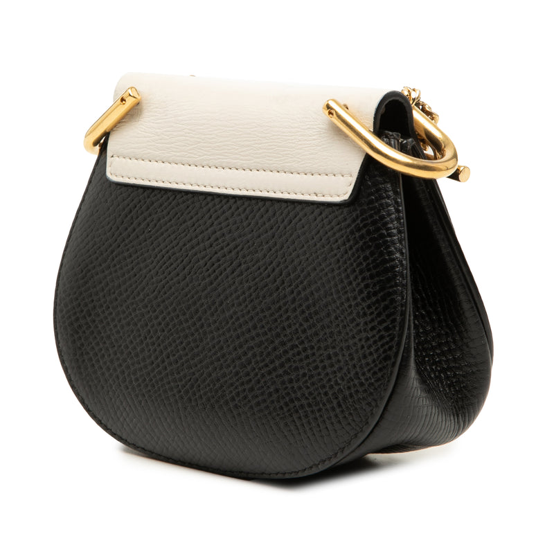 Mini Bicolor Grained Calfskin Drew Crossbody - Image 2