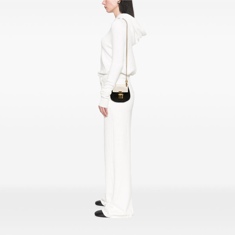 Mini Bicolor Grained Calfskin Drew Crossbody - Image 7