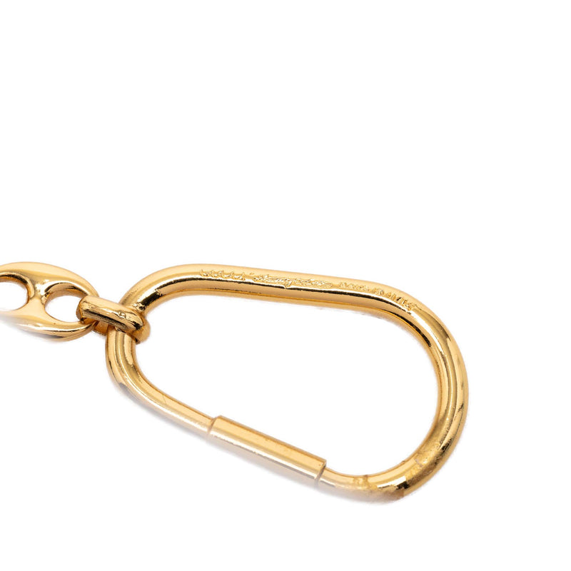 Gold Plated Resin Logo Key Chain - Image 4