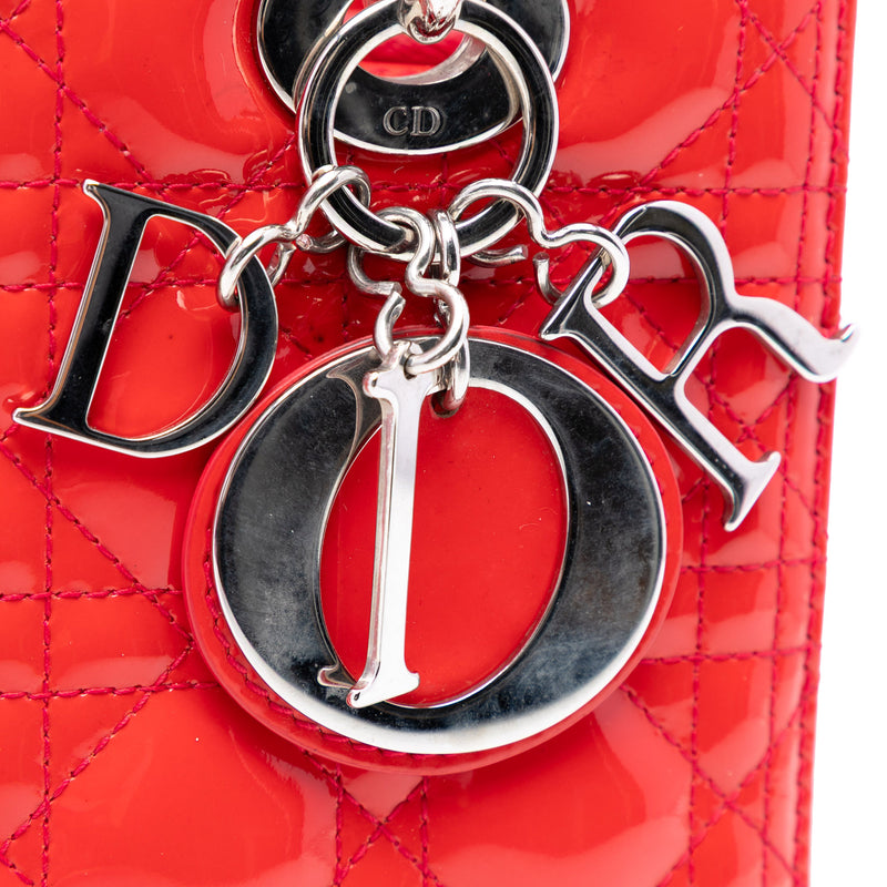 Medium Patent Cannage Lady Dior - Image 5
