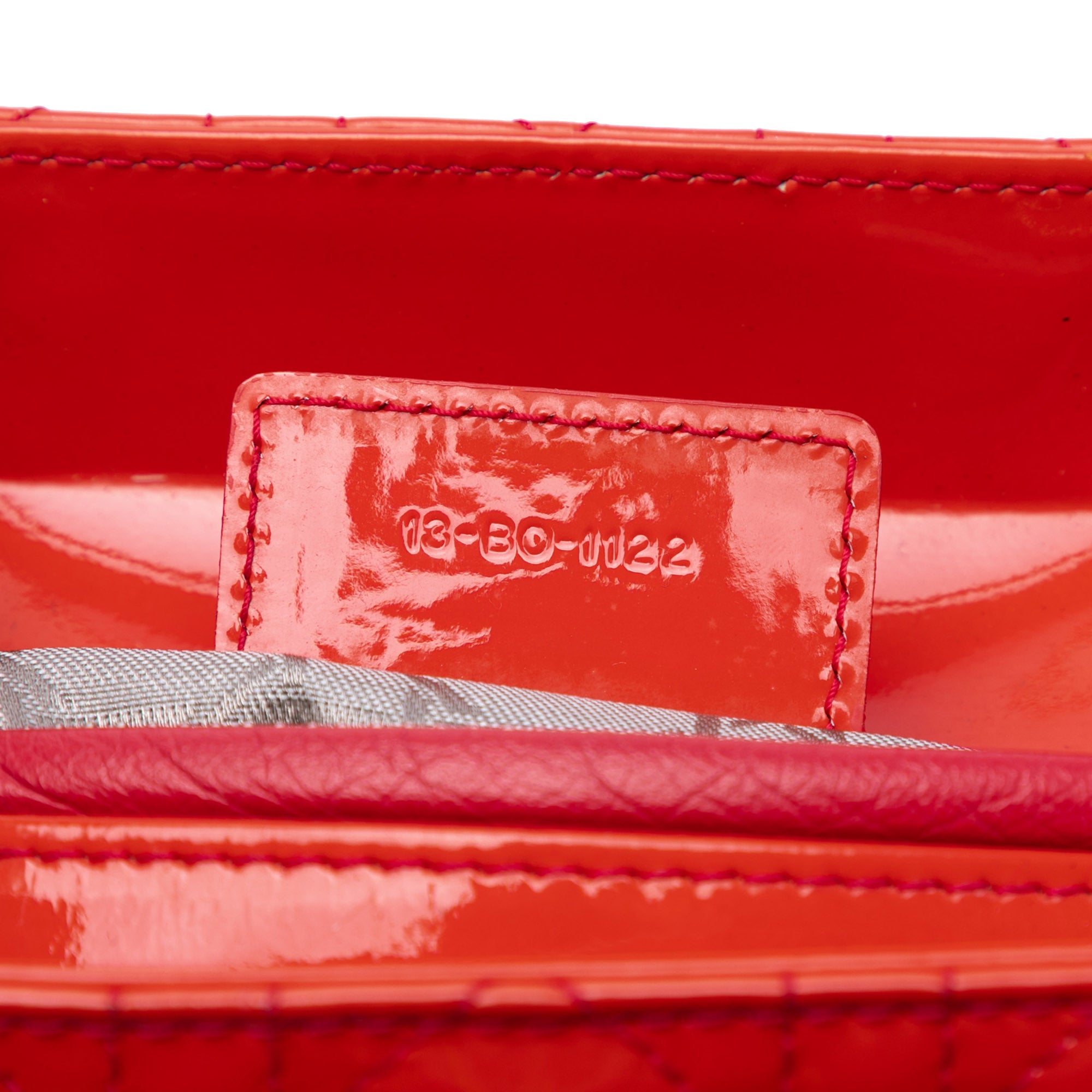 Medium Patent Cannage Lady Dior - Image 6