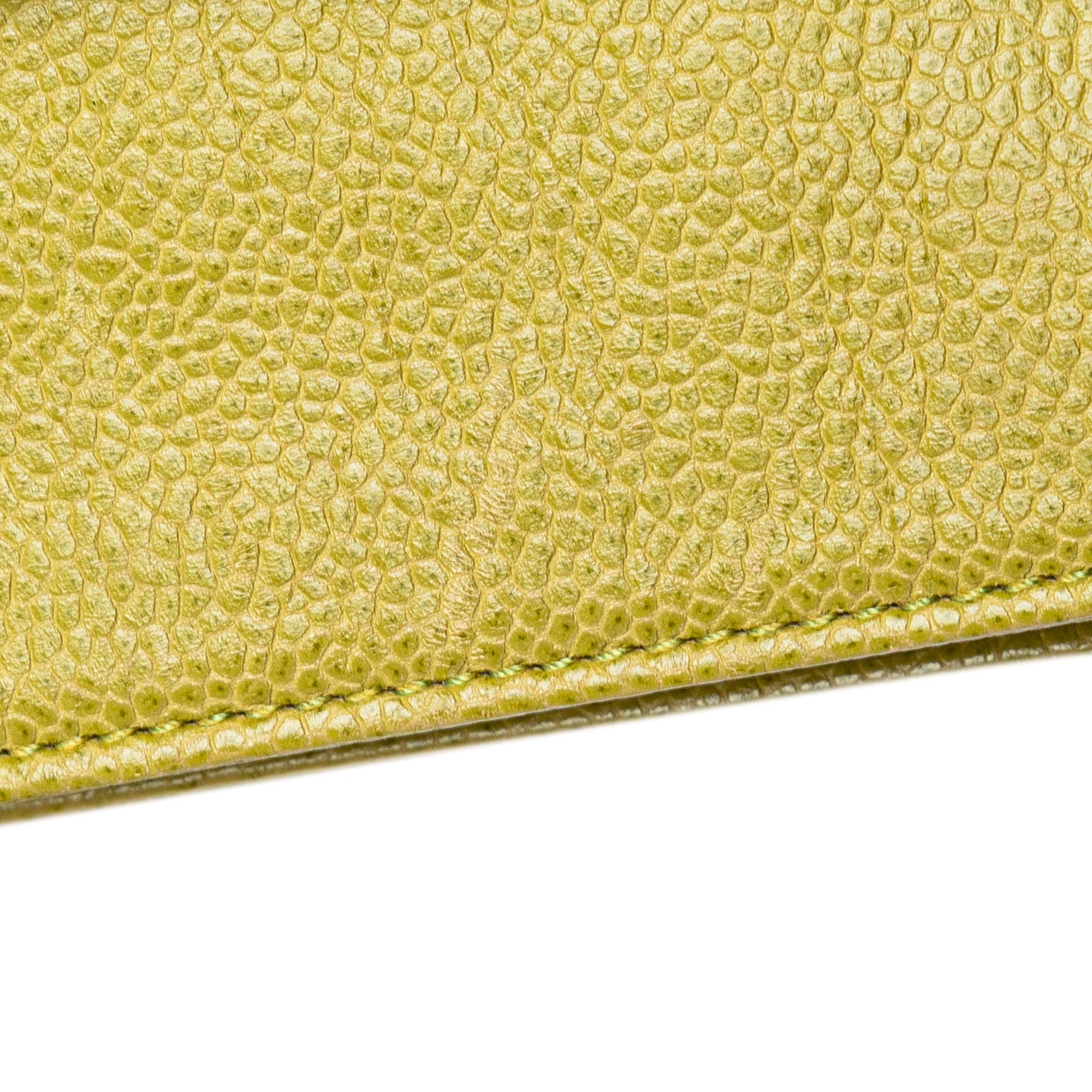 Triple CC Caviar Shoulder Bag - Image 10