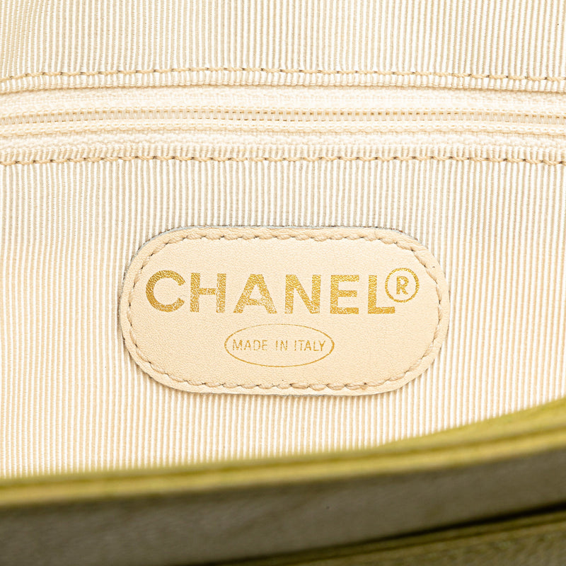 Triple CC Caviar Shoulder Bag - Image 5