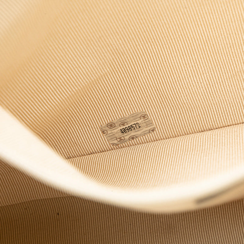 Triple CC Caviar Shoulder Bag - Image 6