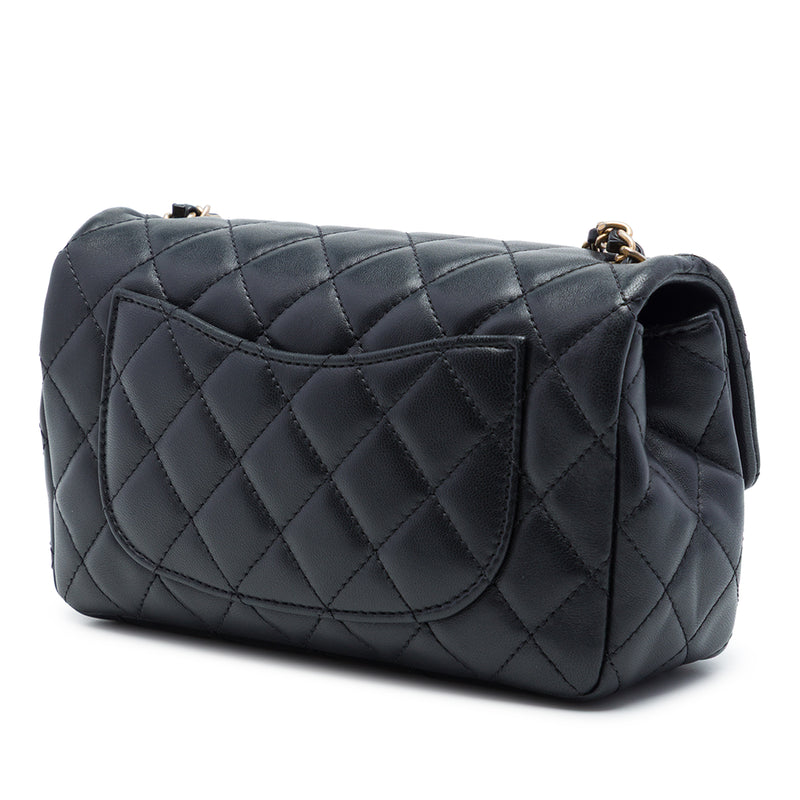 Mini Rectangular Classic Lambskin Romance Single Flap - Image 2