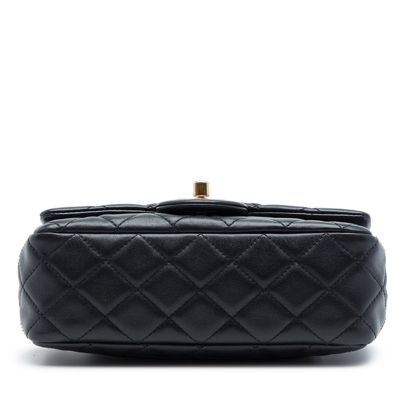 Mini Rectangular Classic Lambskin Romance Single Flap - Image 3