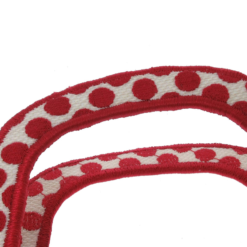 DiorAmour Mini Embroidered Canvas Dots Book Tote - Image 11