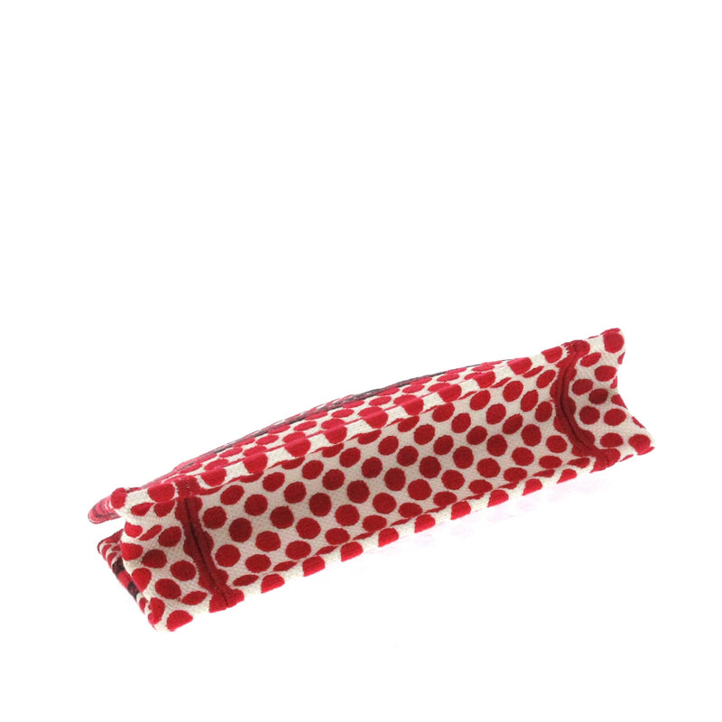 DiorAmour Mini Embroidered Canvas Dots Book Tote - Image 4