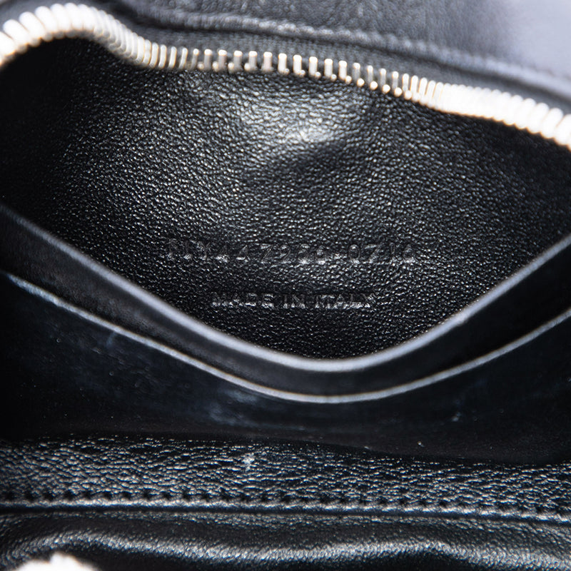 Studded Calfskin Monogram Heart Blogger Crossbody - Image 6