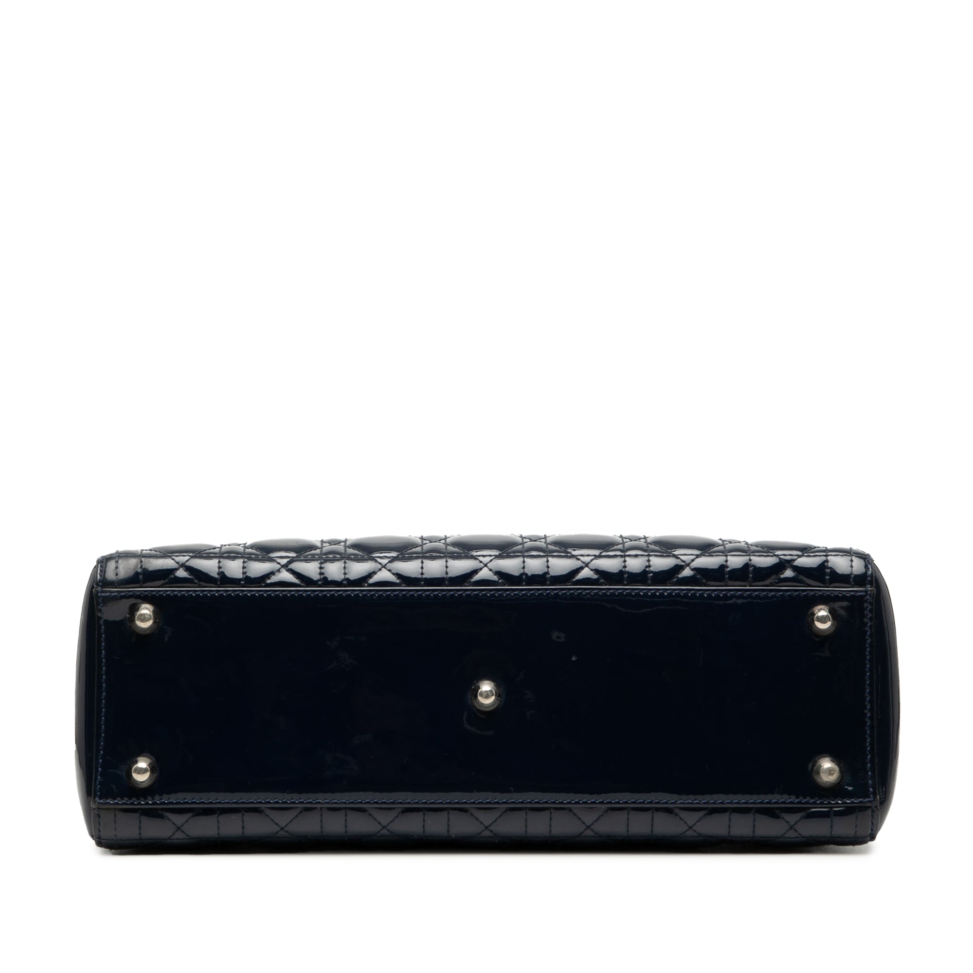 Large Patent Cannage Lady Dior - Image 3