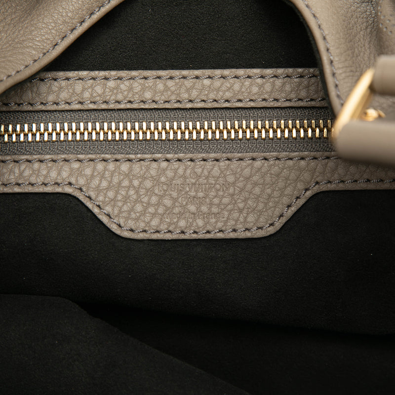 Monogram Mahina L Hobo - Image 5