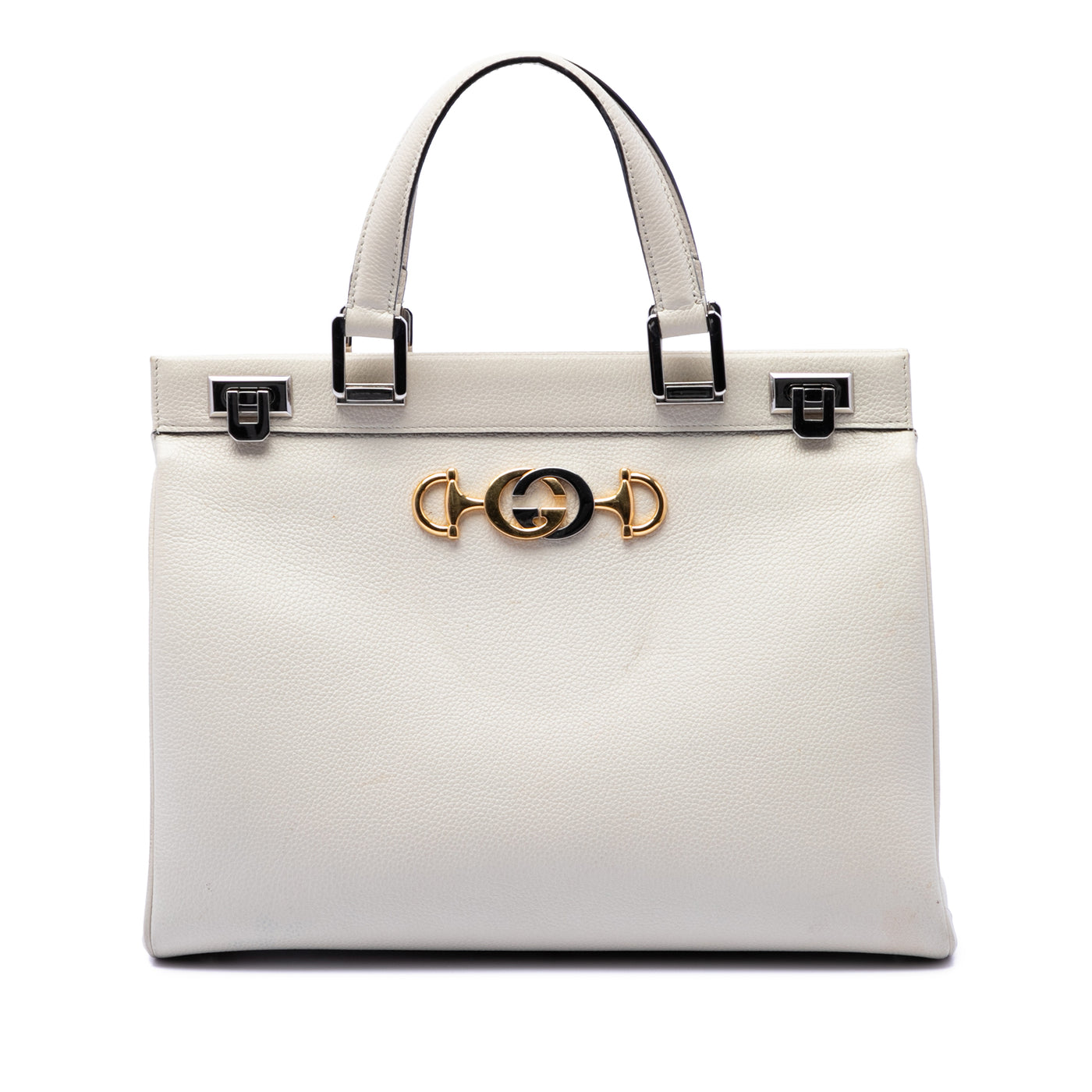 Medium Calfskin Zumi Top Handle Bag - Image 1