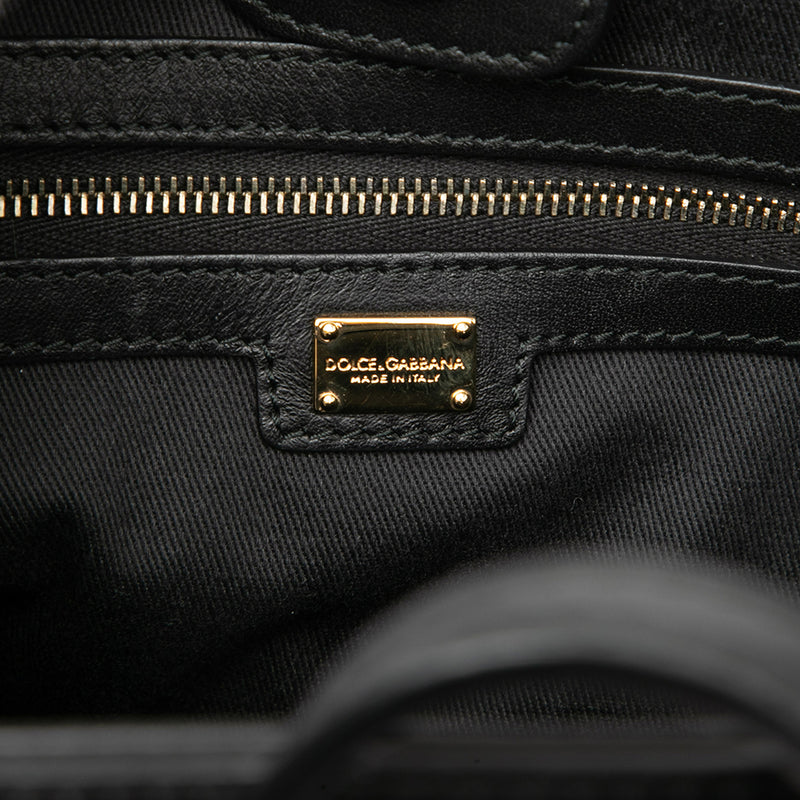 Leopard Print Coated Canvas Miss Escape Tote - Image 5