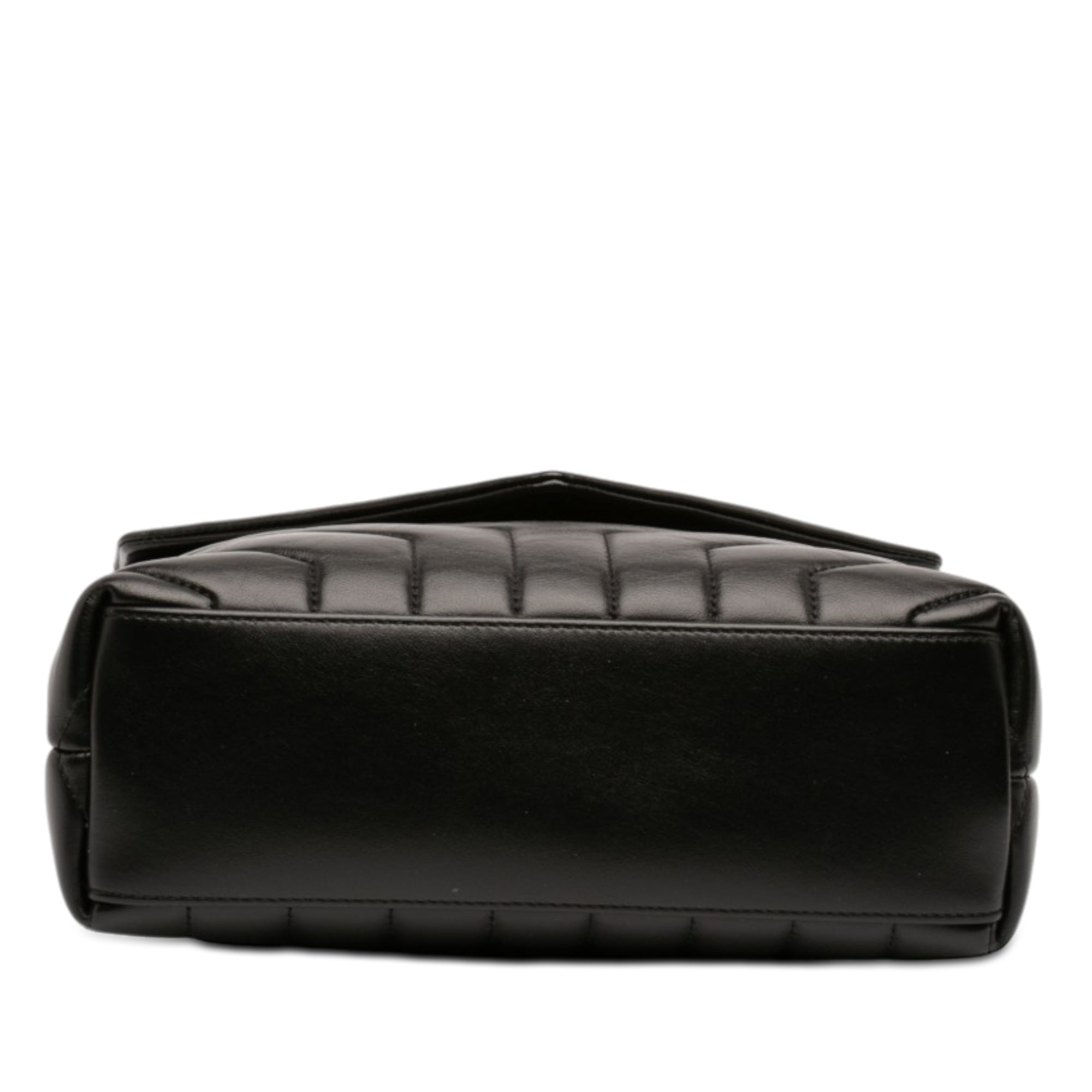 Small Matelasse Calfskin Monogram Monochrome LouLou Shoulder Bag - Image 3