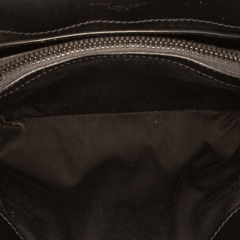 Small Matelasse Calfskin Monogram Monochrome LouLou Shoulder Bag - Image 4