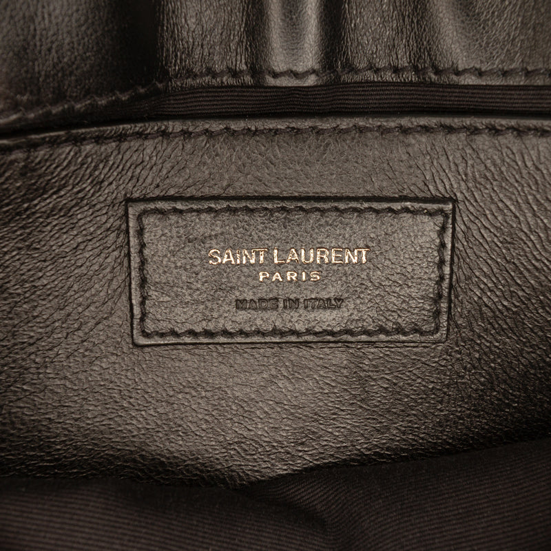 Small Matelasse Calfskin Monogram Monochrome LouLou Shoulder Bag - Image 5