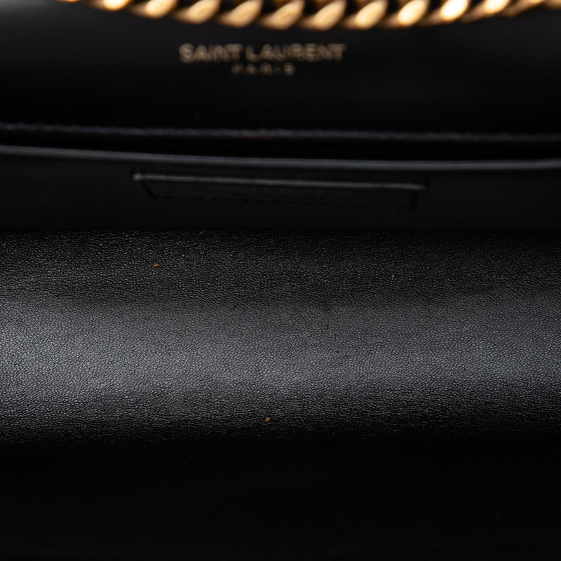 Small Suede Palm Tree Classic Monogram Kate Crossbody - Image 4