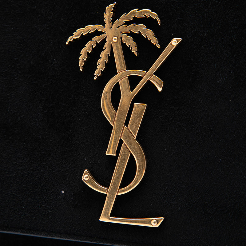 Small Suede Palm Tree Classic Monogram Kate Crossbody - Image 5