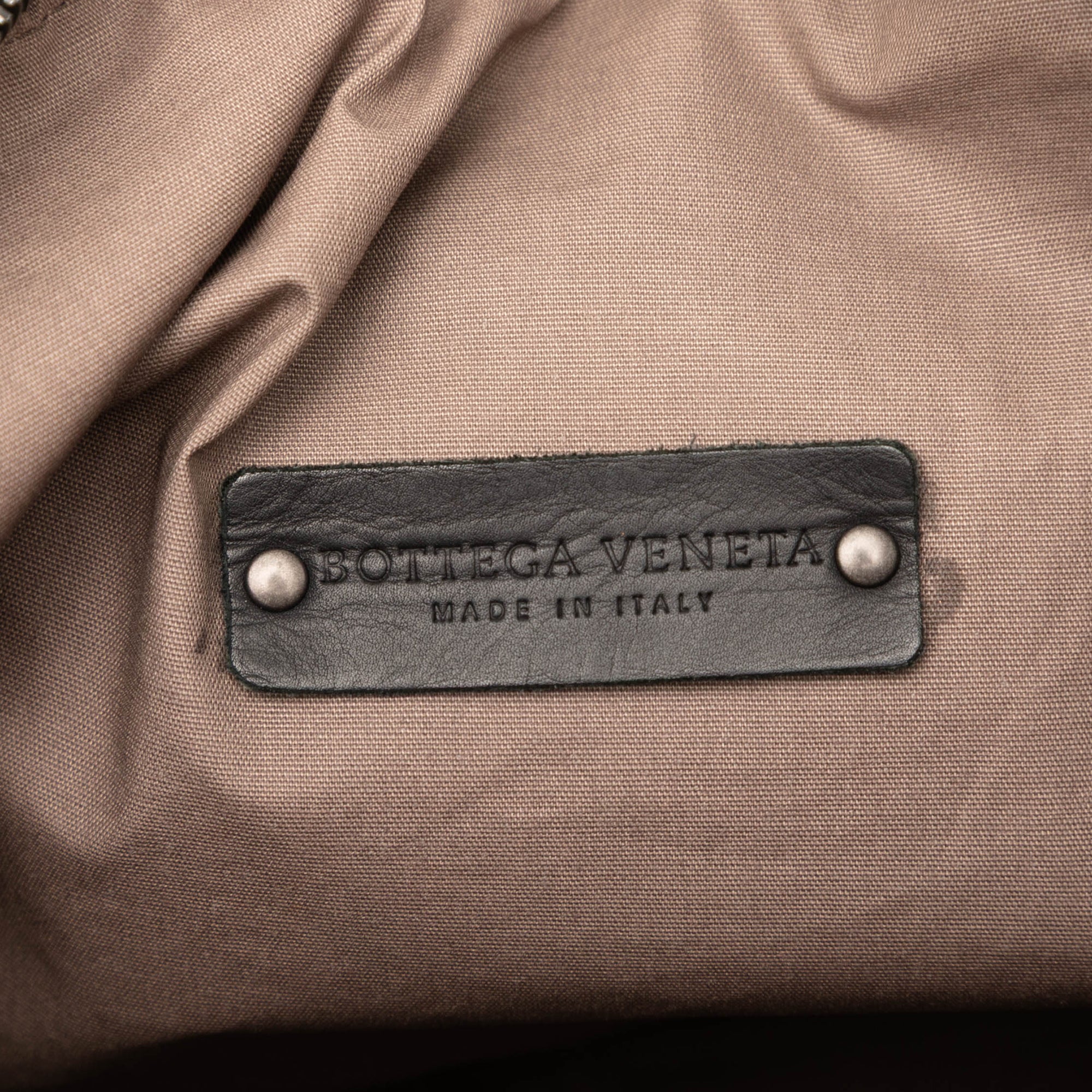 Nappa Intrecciato Trimmed Canvas Messenger Bag - Image 5