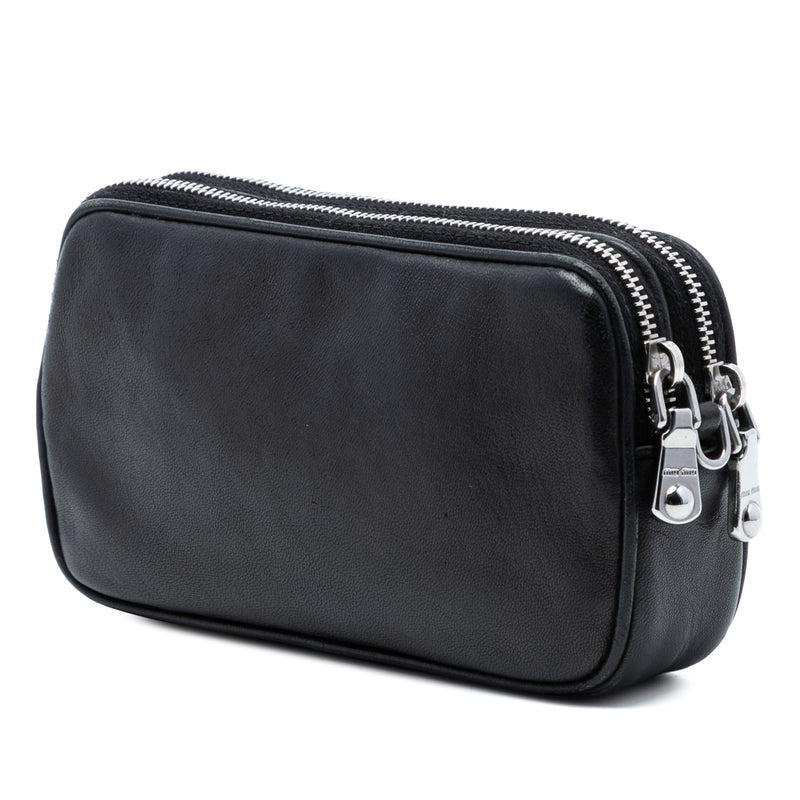 Studded Leather Double Zip Crossbody - Image 2