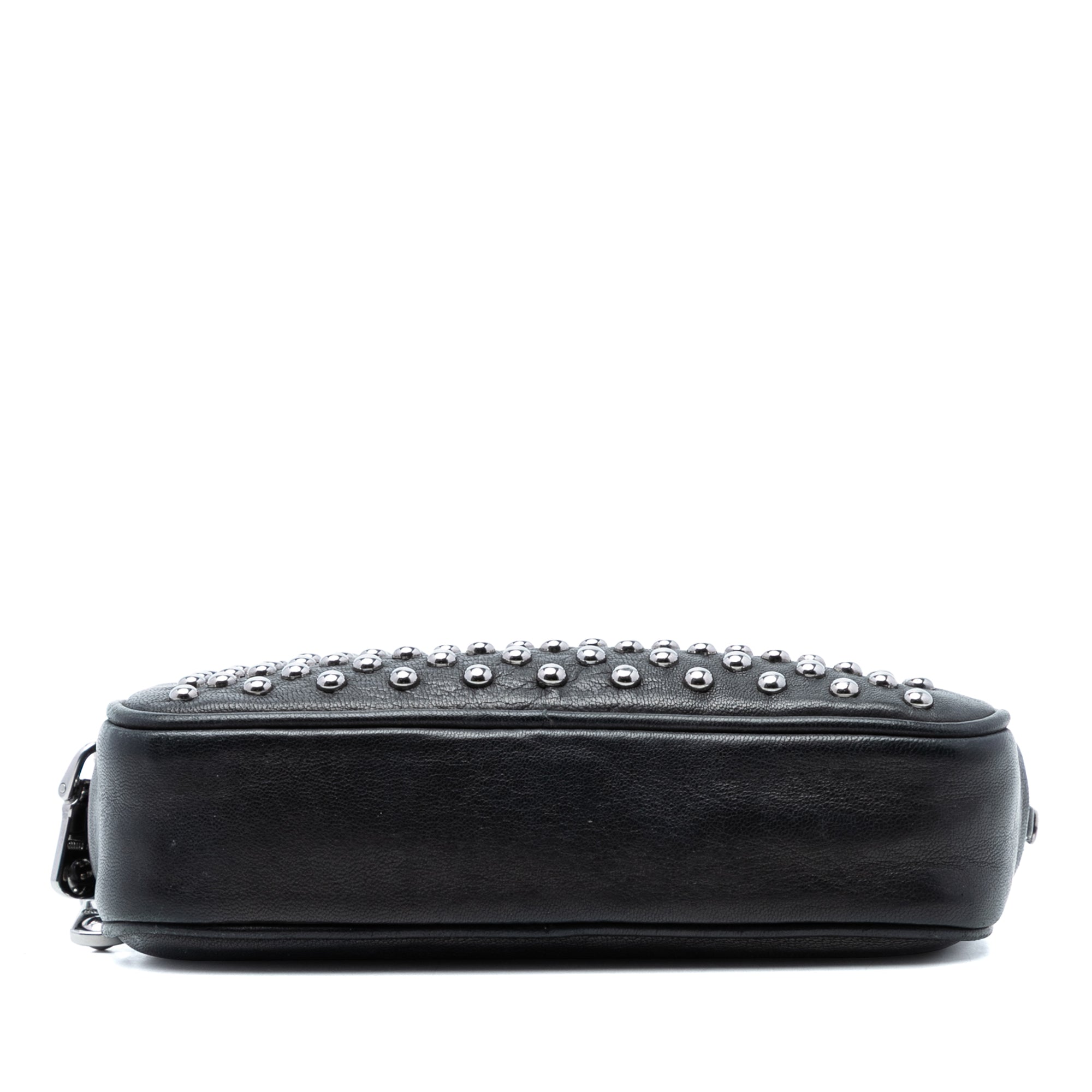Studded Leather Double Zip Crossbody - Image 3