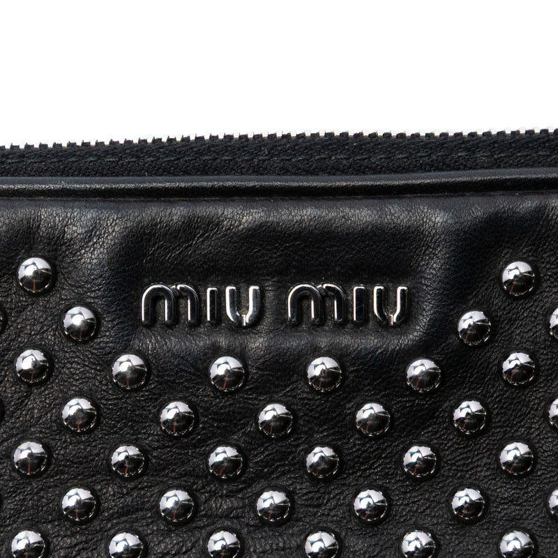 Studded Leather Double Zip Crossbody - Image 5
