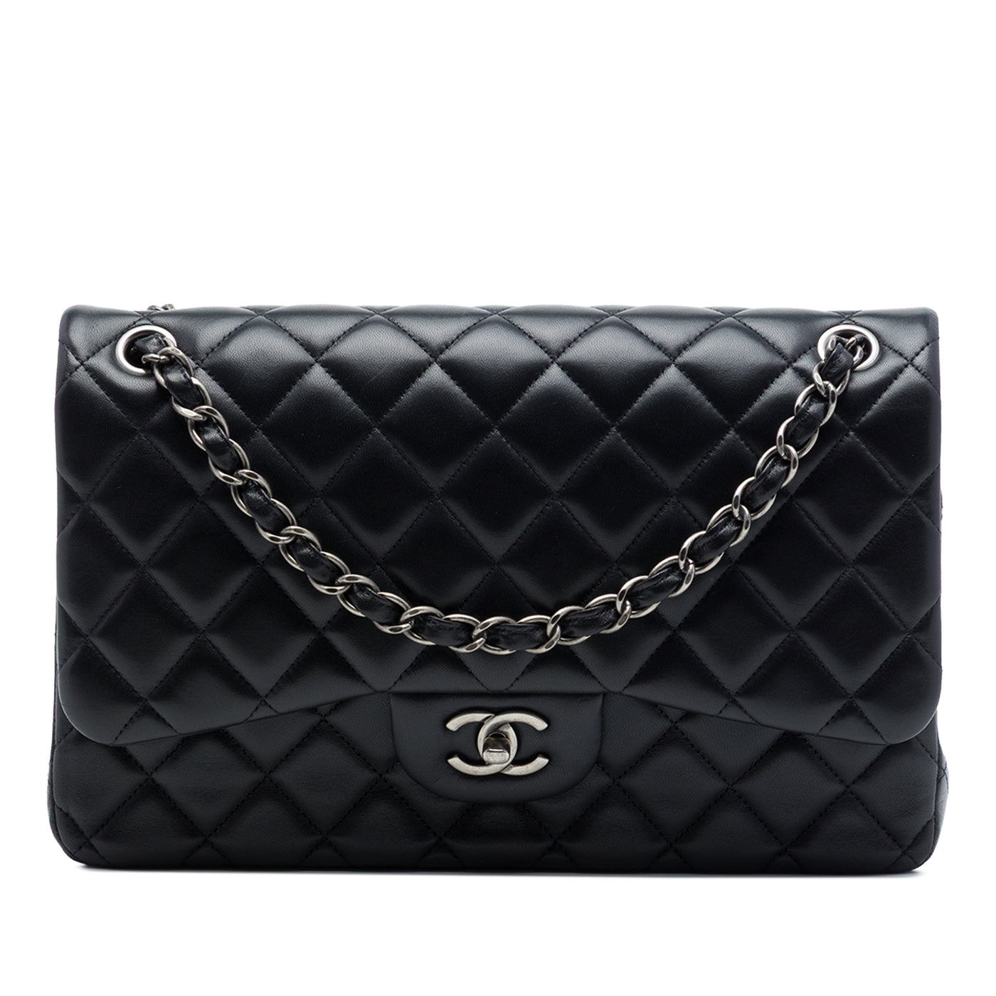 Jumbo Classic Lambskin Double Flap - Image 1